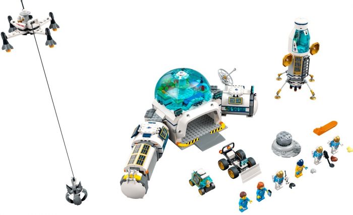 Конструктор LEGO City Місячна Дослідницька база 60350