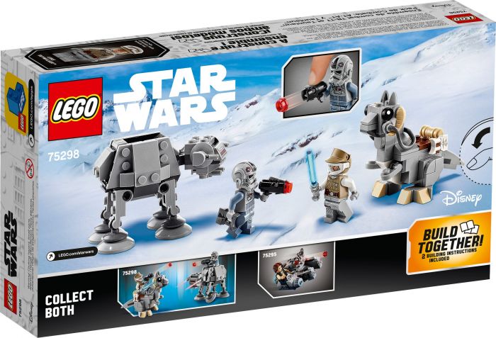 Конструктор LEGO Star Wars™ Мікрофайтери: AT-AT ™ проти таунтауна 75298