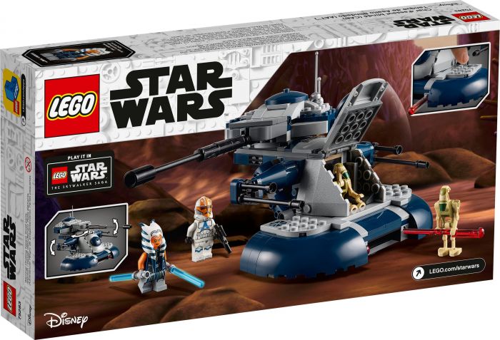 Конструктор LEGO Star Wars Броньований штурмовий танк (AAT™) 75283