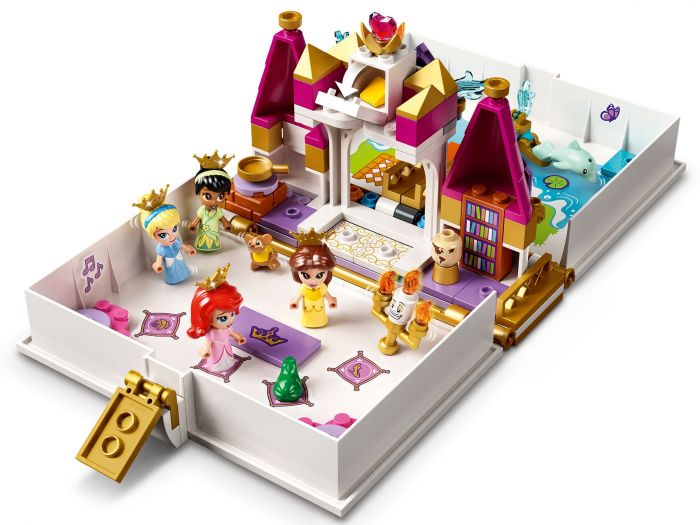 Конструктор LEGO Disney Princess Книга пригод Аріель, Белль, Попелюшки й Тіани 43193