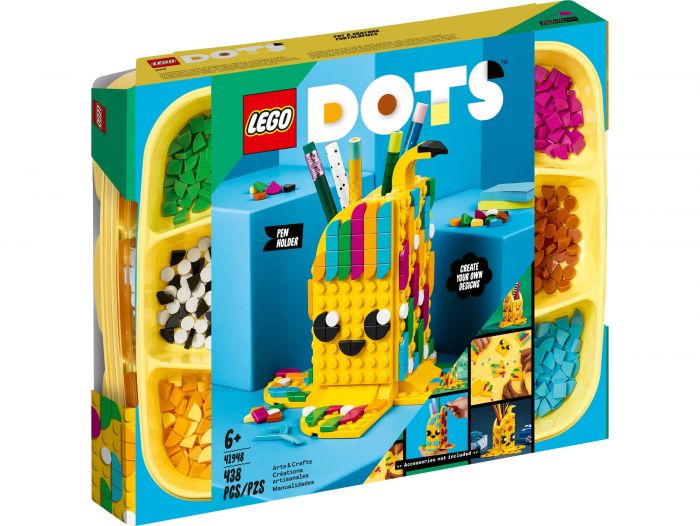 Конструктор LEGO DOTS «Банан». Підставка для ручок 41948