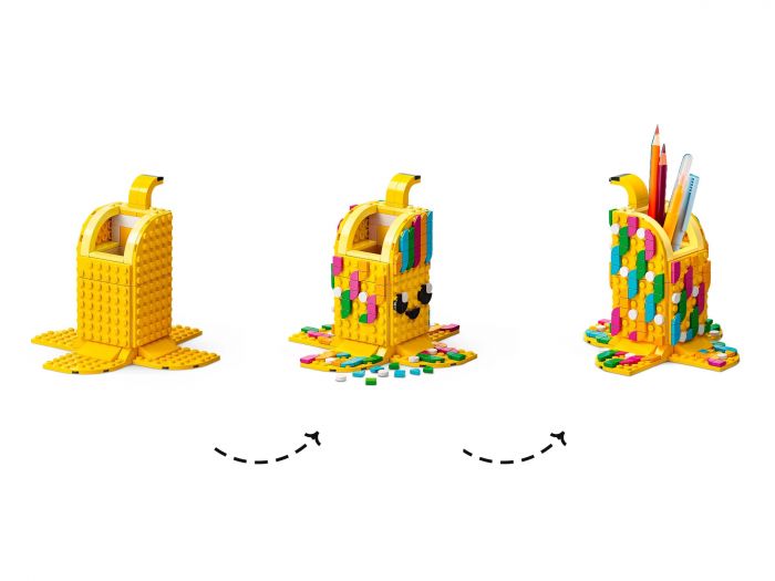 Конструктор LEGO DOTS «Банан». Підставка для ручок 41948