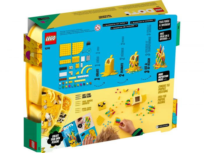 Конструктор LEGO DOTS «Банан». Підставка для ручок 41948