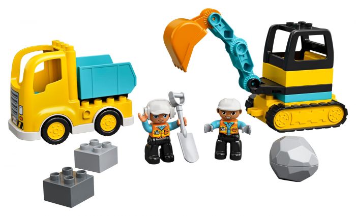 Конструктор LEGO DUPLO Вантажівка і гусеничний екскаватор 10931