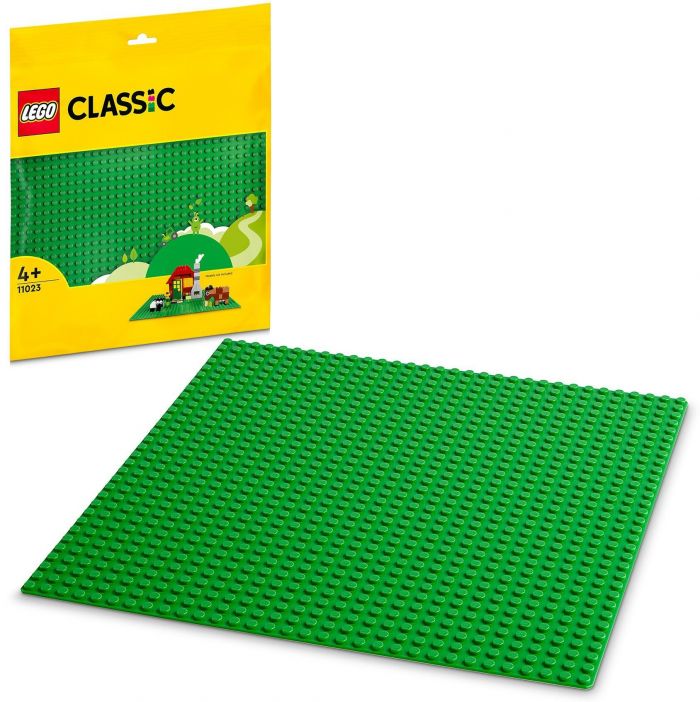 Конструктор LEGO Classic Базова пластина зеленого кольору 11023