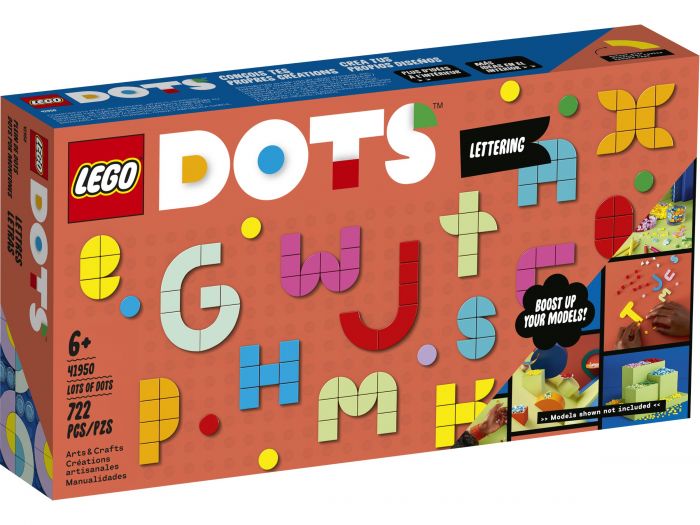 Конструктор LEGO DOTS Набір елементів DOTS. Літери 41950