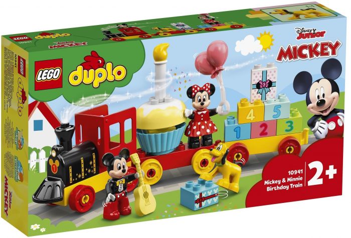 Конструктор LEGO DUPLO Святковий потяг Міккі та Мінні 10941