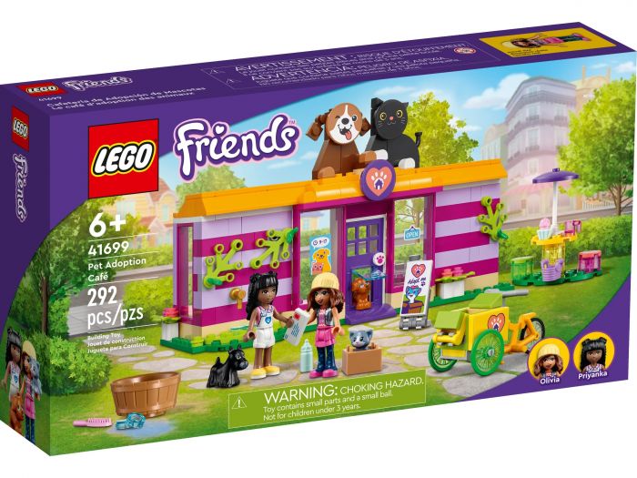 Конструктор LEGO Friends Кафе та притулок для тварин 41699