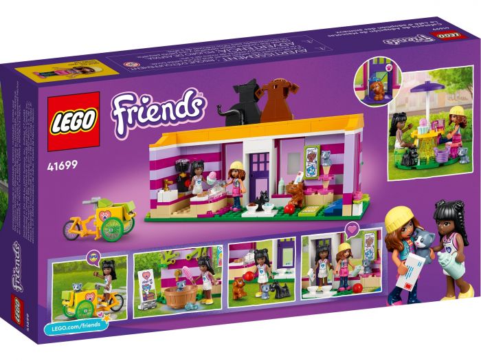 Конструктор LEGO Friends Кафе та притулок для тварин 41699