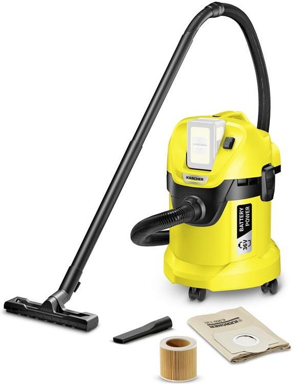 Пилосос Karcher WD 3 Battery акумуляторний + мішки, 36В,