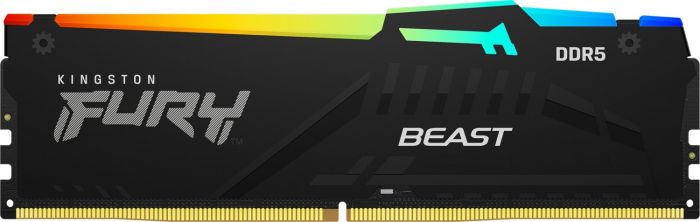 Пам'ять ПК Kingston DDR5 32GB 4800 Beast Black RGB
