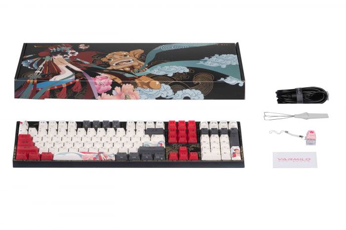 Клавіатура Varmilo MA108M V2 Peking Opera EC Sakura V2EN