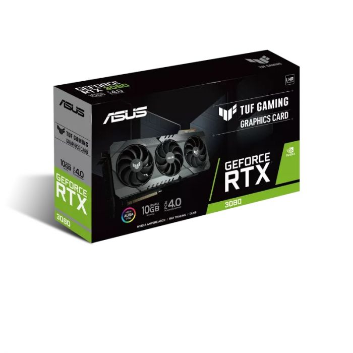 Вiдеокарта ASUS GeForce RTX3080 10GB GDDR6X TUF GAMING V2 LHR