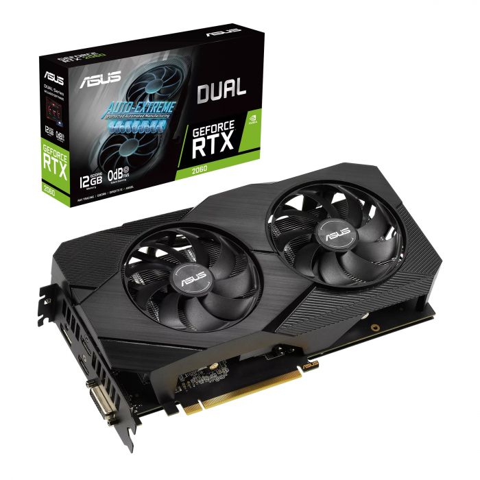 Відеокарта ASUS GeForce RTX2060 12GB GDDR6 DUAL EVO