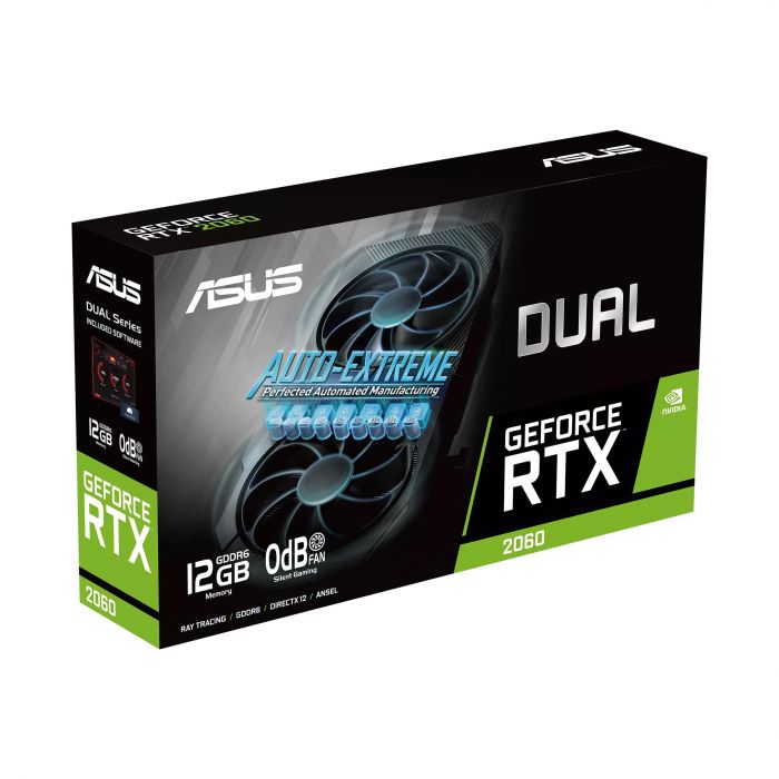 Відеокарта ASUS GeForce RTX2060 12GB GDDR6 DUAL EVO