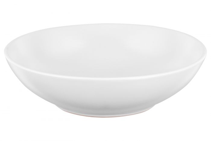 Тарілка супова Ardesto Molize, 20 см , біла, кераміка