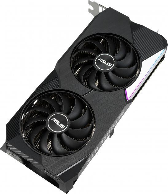 Вiдеокарта ASUS GeForce RTX 3060Ti 8GB GDDR6 DUAL OC LHR