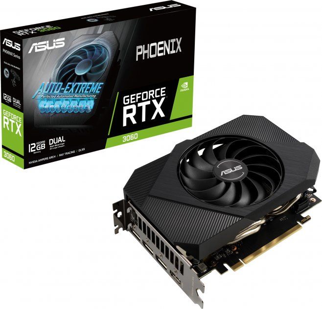 Відеокарта ASUS GeForce RTX3060 12GB GDDR6 PH V2 LHR