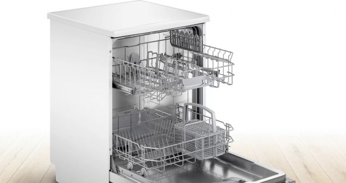 Окремо встановлювана посуд. машина Bosch SMS25AW01K - 60 см/12 компл/4 прогр/4 темп реж/білий