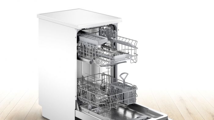Окремо встановлювана посуд. машина Bosch SRS2IKI02K - 45 см/9 компл/4 прогр/4 темп реж/нерж сталь