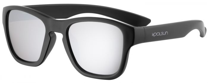 Дитячі сонцезахисні окуляри Koolsun чорні серії Aspen розмір 5-12 років KS-ASBL005