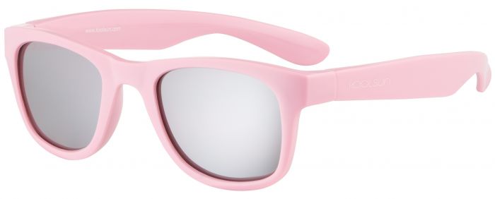 Дитячі сонцезахисні окуляри Koolsun ніжно-рожеві серії Wave (Розмір: 3+)