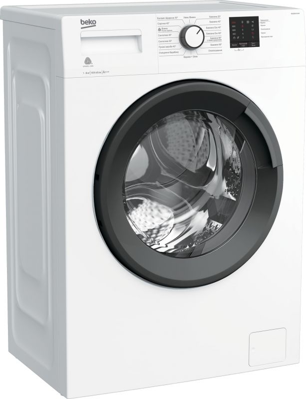 Пральна машина з фронт. зав. BEKO WUE6511XAW, 6кг, 1000, A+++, 42см, Дисплей, Білий