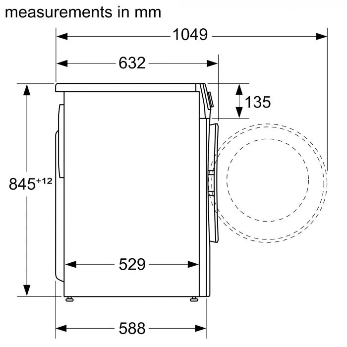 Пральна машина з фронт. зав. BOSCH WGA142X0UA, 9кг, 1200, A+++, 60см, Дисплей, Білий