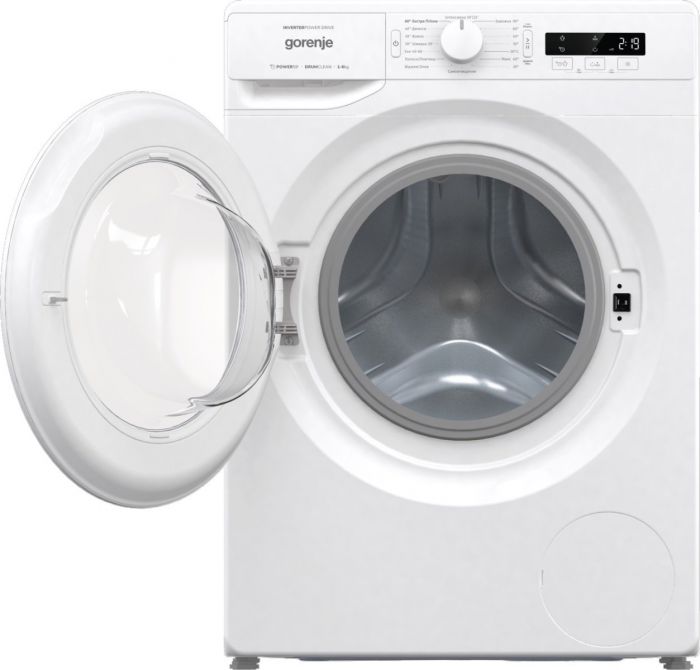 Пральна машина з фронт. загр. Gorenje WNPI62SB, інверторна, 6кг, 1200, A+++, глибина 46,5см, Дисплей, Білий