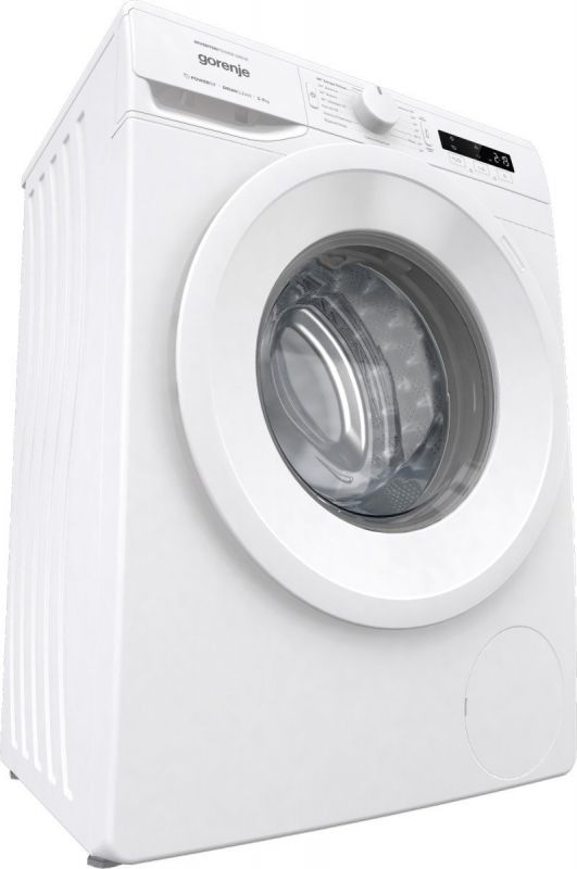 Пральна машина з фронт. завантаж.  Gorenje WNPI82BS, інверторна, 8кг, 1200, A+++, Пар, глибина 54.5см, Дисплей, Білий