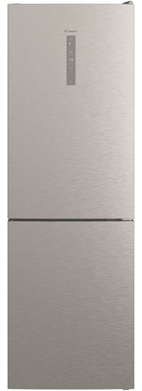 Холодильник з нижн. мороз. камерою CANDY CCE7T618EXU, 185х66х60см, 2 дв., Х- 222л, М- 119л, A++, NF, Нерж