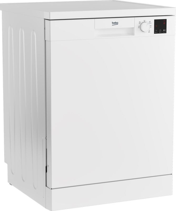 Окремо встановлювана посудомийна машина Beko DVN05321W - 60 см./13 компл./5 програм/А++/білий