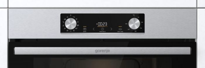 Духовка Gorenje BOS6737E13X/ 77 л/ A+/IconLed/гриль/швидкий нагрів/пригтування на пару/ телескопіч. направляючі/нержав.