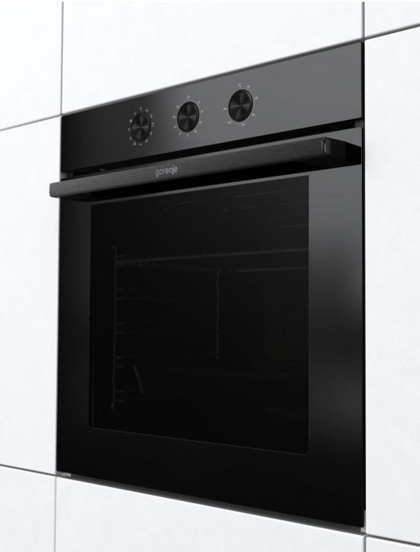 Духовка Gorenje BOS6737E13FBG/77 л/ A+/IconLed/гриль/швидк. нагрів/ приготув. на пару/телескопіч. спрямовувачі/ чорний