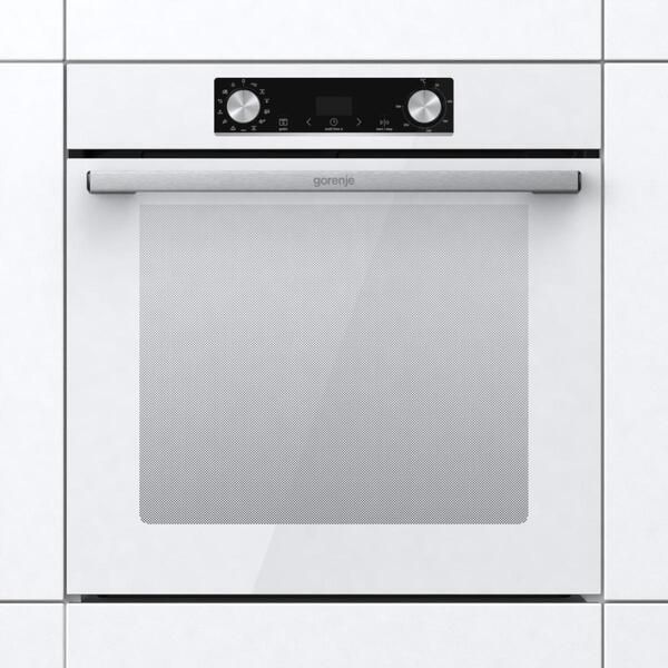 Духовка Gorenje BOS6737E06WG/ 77 л/ IconLed/ гриль/ таймер/швидкий нагрів/ приготування на пару/білий