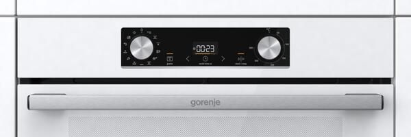 Духовка Gorenje BOS6737E06WG/ 77 л/ IconLed/ гриль/ таймер/швидкий нагрів/ приготування на пару/білий