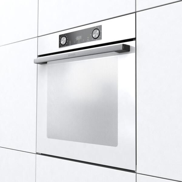 Духовка Gorenje BOS6737E06WG/ 77 л/ IconLed/ гриль/ таймер/швидкий нагрів/ приготування на пару/білий