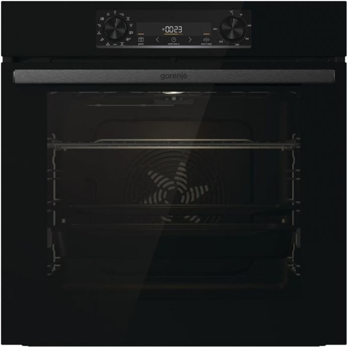 Духовка Gorenje BOS6737E06FBG/ 77 л/ A+/IconLed/гриль/швидкий нагрів/ приготування на пару/чорний