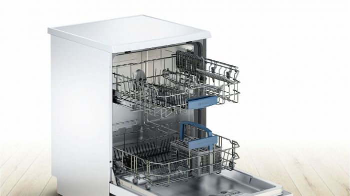 Окремо встановлювана посудомийна машина Bosch SMS43D02ME - 60 см/12 компл/4 прогр/4 темп.реж/білий