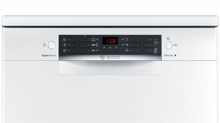 Окремо встановлювана посудомийна машина Bosch SMS46JW10Q - 60 см/12 компл/6 прогр/5 темп.реж/білий