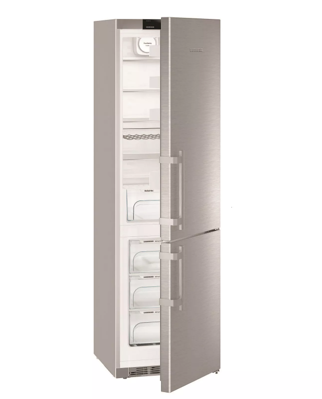 Холодильник з нижн. мороз. камерою Liebherr CNef4835 60 x 201 x 66.5см 2 дв., Х- 260л, М- 101л, A++, NF, Нерж.