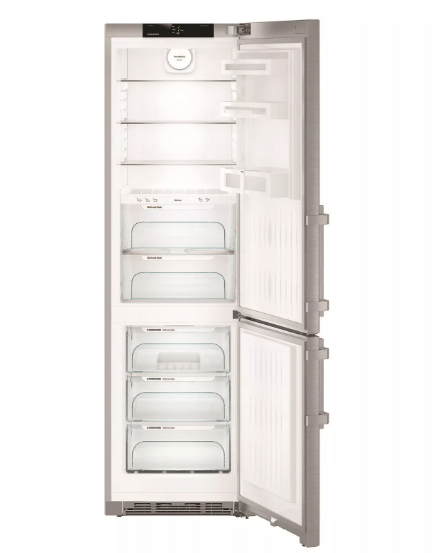 Холодильник з нижн. мороз. камерою Liebherr CBNEF4835 60 x 201 x 66,5см, 2дв., М - 242Л, A+++, NF, Сірий
