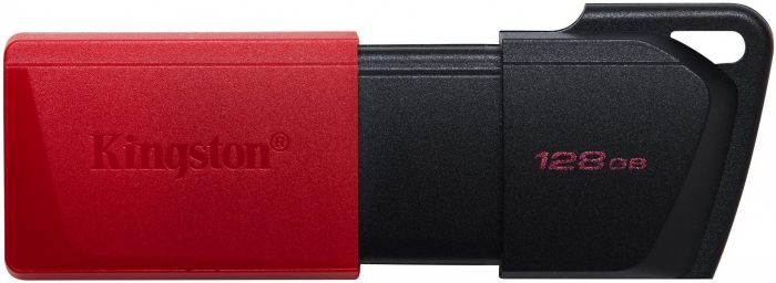 Накопичувач Kingston  128GB USB 3.2 Gen1 DT Exodia Black Red