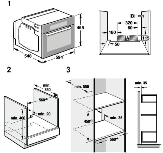 Вбудовувана електрична духова шафа Bosch CMG633BW1 - Ш-45см/СВЧ/45л./диспл/білий