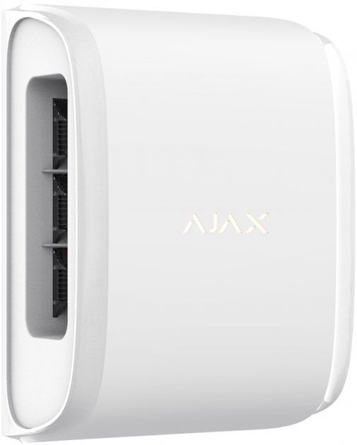 Бездротовий вуличний датчик руху "штора" Ajax DualCurtain Outdoor білий