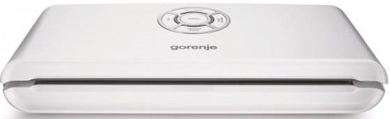 Вакуумний упаковщик GORENJE VS120W/електроне управління/120 Вт./ф-ція запаювання та вакуумування/білий