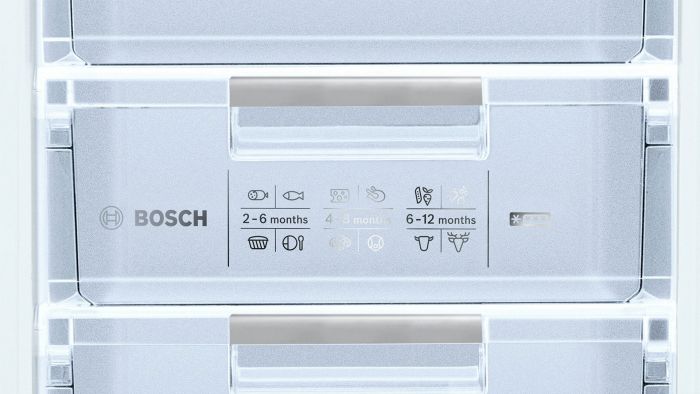 Вбуд. морозильна шафа Bosch GUD15ADF06, 82х60х55см, 1 дв., Мороз.відд. - 98л, A+, ST