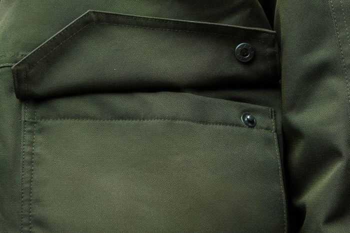 Куртка робоча NEO CAMO, розмір M (50), з мембраною з TPU, водостійкість 5000мм, світлоповертаючі елементи, капюшон