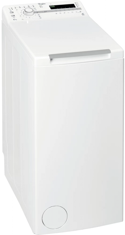 Пральна машина з верт. завант. Whirlpool TDLR60210, 6кг, 1200, A+++, 40см, Білий