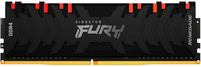 Пам'ять ПК Kingston DDR4 16GB KIT (8GBx2) 3200 FURY Renegade RGB
